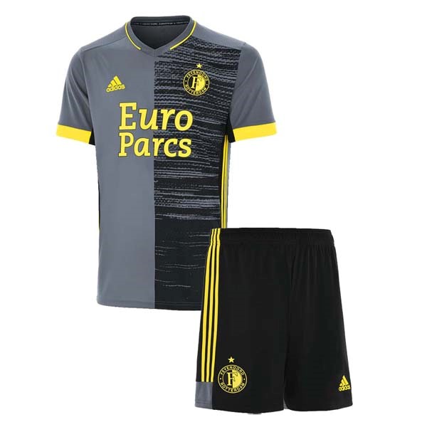 Camiseta Feyenoord Replica Segunda Ropa Niño 2021/22